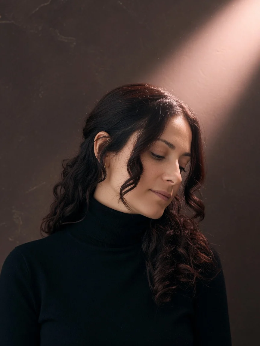 Editorial portrait for facial harmony